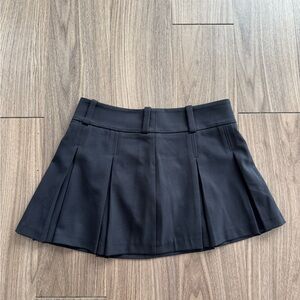 Abercrombie & Fitch Black Mini Skort NWT